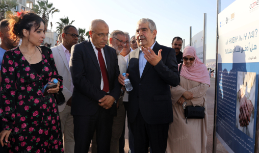 Vernissage d’une exposition retraçant l’histoire de l’immigration marocaine en Belgique