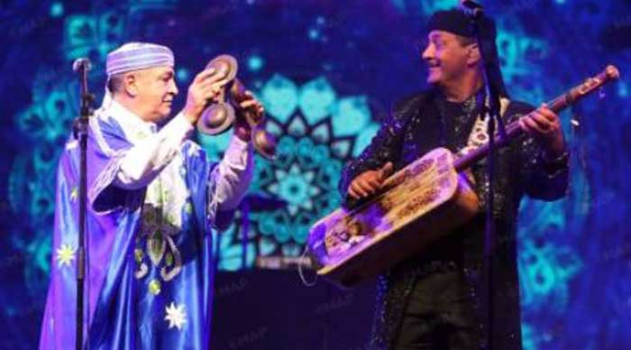 Festival Noujoum Gnaoua : Halima El Gourd, Moncef Bouboul, Ismail Rahil et Hamid El Kasri illuminent Casablanca Festival Noujoum Gnaoua : Halima El Gourd, Moncef Bouboul, Ismail Rahil et Hamid El Kasri illuminent Casablanca