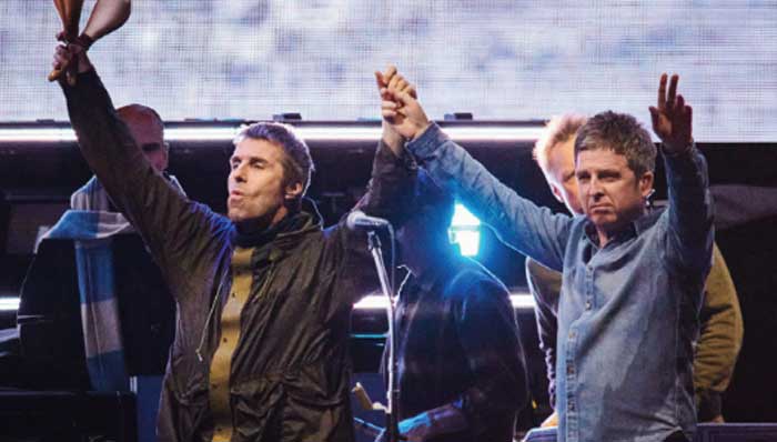Après l'Europe, la réconciliation d'Oasis sur le continent américain Après l'Europe, la réconciliation d'Oasis sur le continent américain