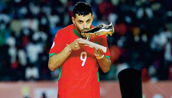 CHAN-2024: Oussama Lamlioui, l’ascension fulgurante d’un attaquant hors-pair CHAN-2024: Oussama Lamlioui, l’ascension fulgurante d’un attaquant hors-pair