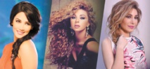 Diana Haddad, Myriam Fares et Yara à Mawazine Diana Haddad, Myriam Fares et Yara à Mawazine