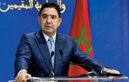 Nasser Bourita : Les déclarations sur l'occupation de Gaza et la déportation des Palestiniens sont dangereuses, inacceptables et doivent être traitées avec fermeté Nasser Bourita : Les déclarations sur l'occupation de Gaza et la déportation des Palestiniens sont dangereuses, inacceptables et doivent être traitées avec fermeté