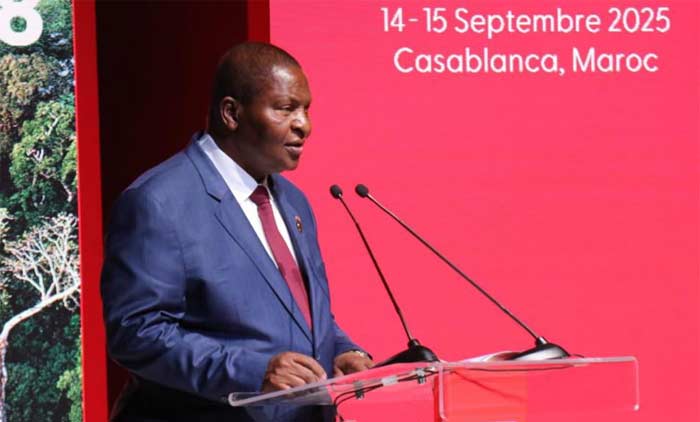 Le Président de la République centrafricaine salue le leadership africain "éclairé et exemplaire" de SM le Roi