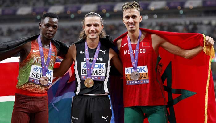 Mondiaux d'athlétisme de Tokyo: De l’argent pour Soufiane El Bakkali