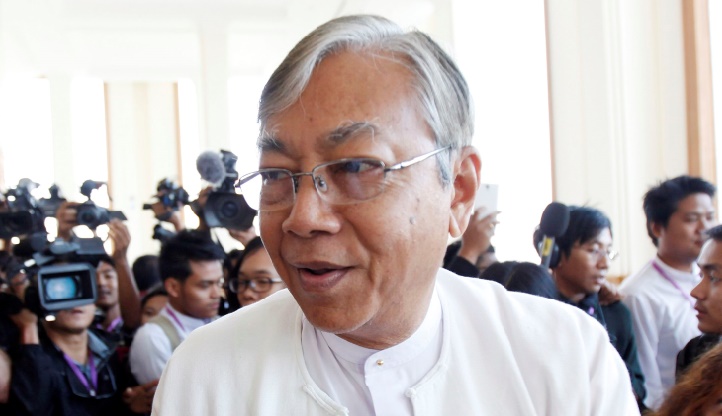 Htin Kyaw, premier président de la Birmanie élu démocratiquement Htin Kyaw, premier président de la Birmanie élu démocratiquement