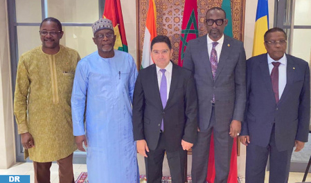 Réunion de suivi sur l’opérationnalisation de l’Initiative Royale pour favoriser l’accès des pays du Sahel à l’océan Atlantique
