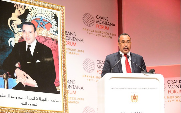 Message de S.M le Roi aux participants au Forum Crans-Montana Message de S.M le Roi aux participants au Forum Crans-Montana