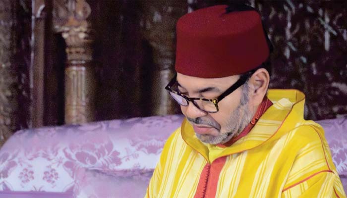 SM le Roi, Amir Al-Mouminine, préside une veillée religieuse