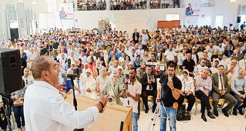 A Sefrou, Driss Lachguar rallume la flamme de l’USFP : Un congrès provincial aux accents d’espoir et de lucidité A Sefrou, Driss Lachguar rallume la flamme de l’USFP : Un congrès provincial aux accents d’espoir et de lucidité