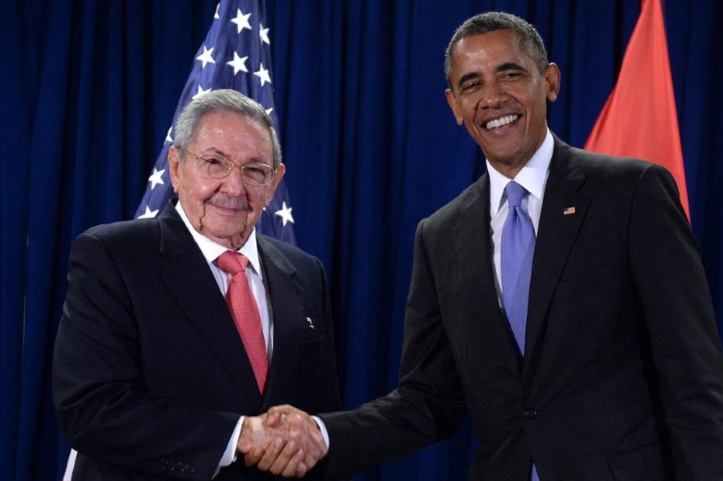 Obama et Castro étalent leur désaccord sur les droits de l'Homme Obama et Castro étalent leur désaccord sur les droits de l'Homme