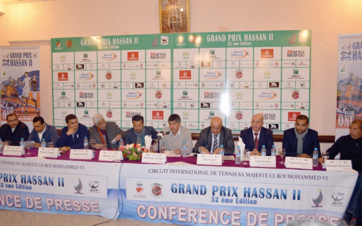 Un tableau relevé pour la 32ème édition du Grand Prix Hassan II de tennis Un tableau relevé pour la 32ème édition du Grand Prix Hassan II de tennis