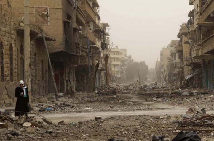 L'EI ordonne aux derniers civils de fuir Palmyre L'EI ordonne aux derniers civils de fuir Palmyre