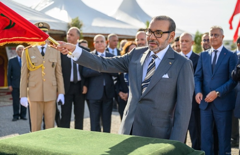 SM le Roi préside la cérémonie de présentation et de lancement des travaux de réalisation du complexe industriel de “moteurs d’avions” du groupe Safran SM le Roi préside la cérémonie de présentation et de lancement des travaux de réalisation du complexe industriel de “moteurs d’avions” du groupe Safran