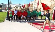Coup d’envoi de la 2e étape de la course symbolique de relais de la Marche Verte