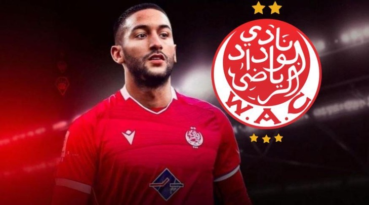 Ziyech au Wydad