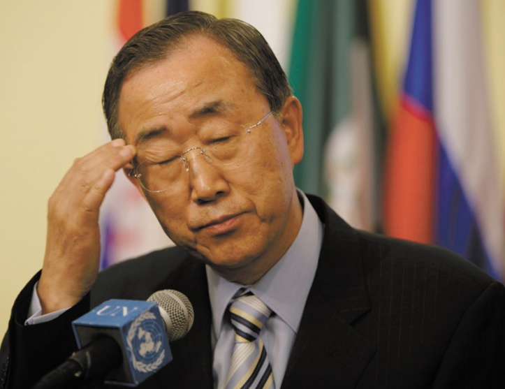 Ban Ki-moon part dans de vaines tentatives de disculpation Ban Ki-moon part dans de vaines tentatives de disculpation