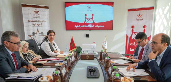 Réunion des membres de l’OMEI avec le président du Médiateur du Royaume Réunion des membres de l’OMEI avec le président du Médiateur du Royaume