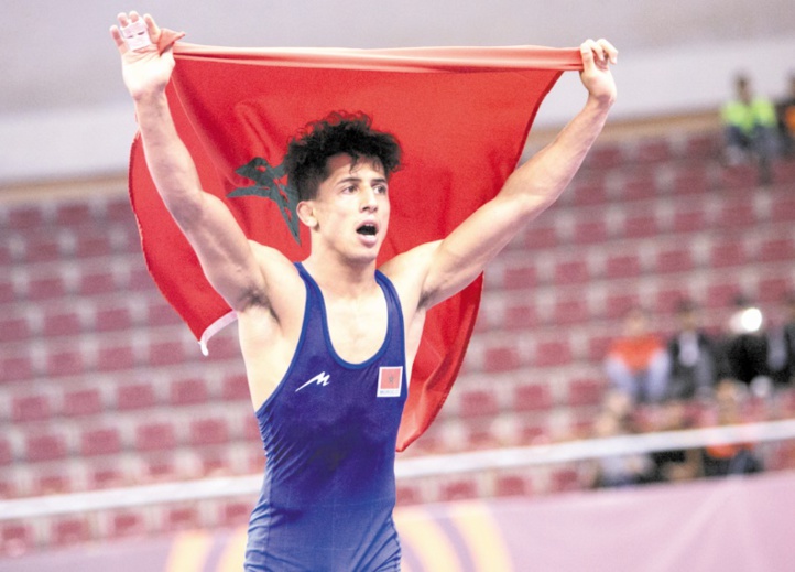 Trois tickets olympiques pour la sélection marocaine de lutte Trois tickets olympiques pour la sélection marocaine de lutte