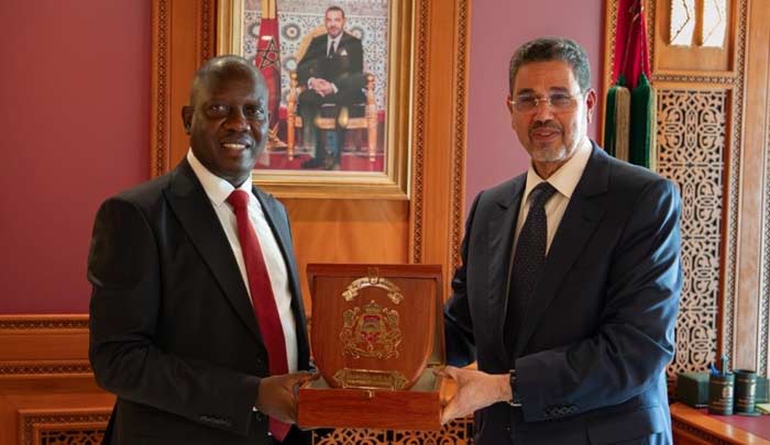 M. Abdennabaoui s'entretient à Rabat avec le directeur des poursuites publiques de la République du Kenya