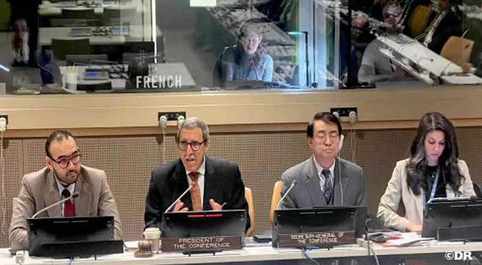 Antonio Guterres salue l’approche "ouverte et inclusive" de l'ambassadeur Omar Hilale à la Conférence sur le désarmement au Moyen-Orient