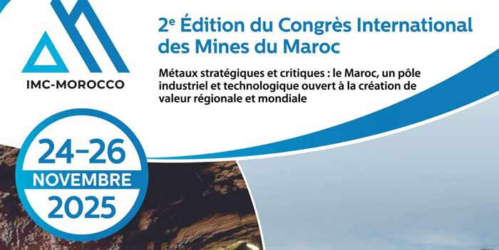 Clôture du 2e Congrès international des mines du Maroc sous le signe du renforcement de la coopération régionale