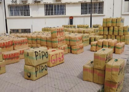 Démantèlement d'un réseau criminel de trafic international de drogue