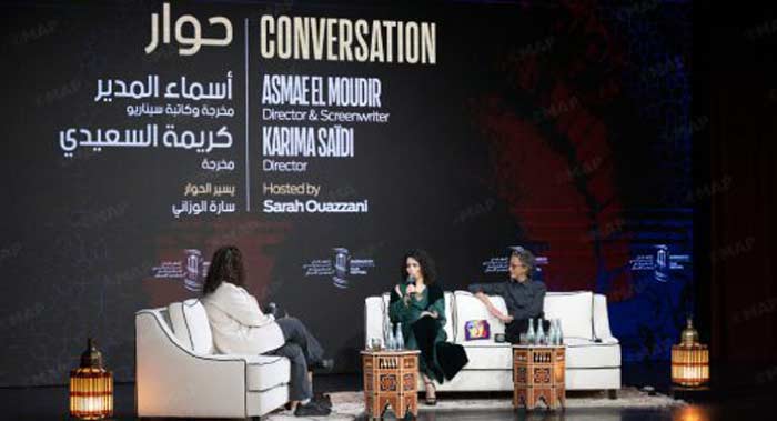 Asmae El Moudir et Karima Essaïdi dans "Conversations"