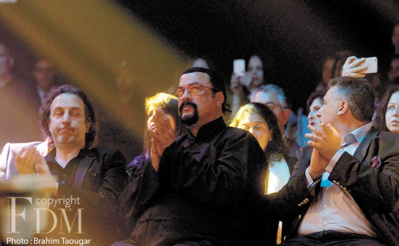 Steven Seagal au défilé Caftan 2016 Steven Seagal au défilé Caftan 2016