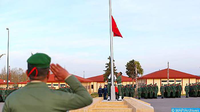 Marrakech : Cérémonie de clôture de la 1ère phase de formation du 40e Contingent des Appelés au Service Militaire