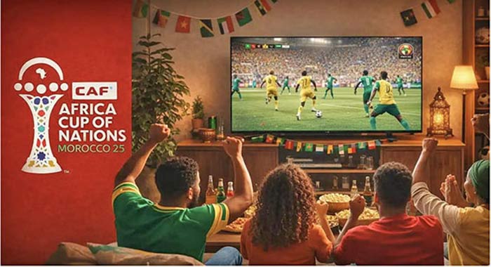 CAN 2025 : Le téléviseur, titulaire indiscutable des soirées football