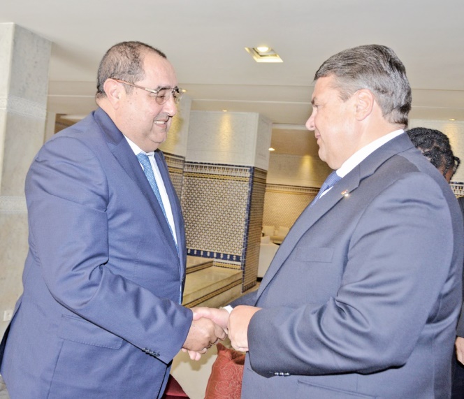 Driss Lachguar reçoit le président du Parti socialiste allemand Driss Lachguar reçoit le président du Parti socialiste allemand
