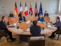 Obama  et les leaders européens pour une mission maritime  en Libye Obama  et les leaders européens pour une mission maritime  en Libye