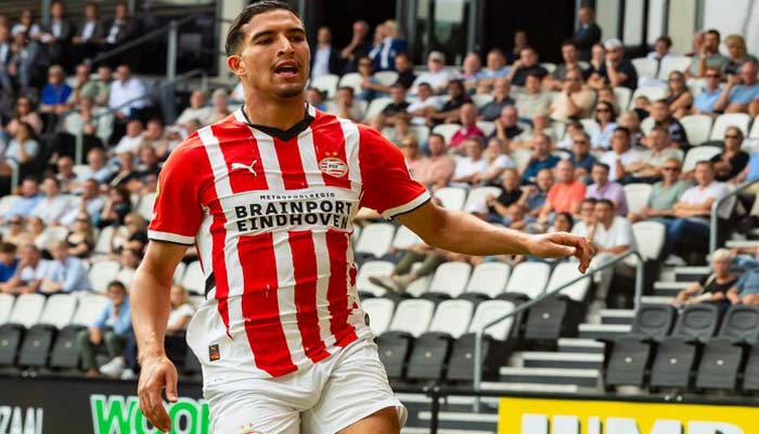 Couhaib Driouech buteur avec le PSV