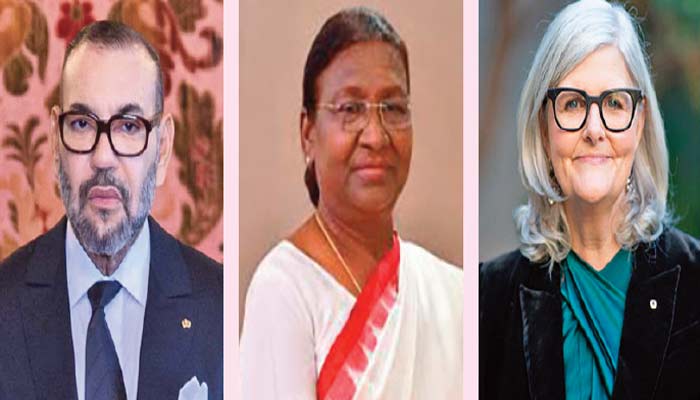 SM le Roi félicite la Présidente de la République de l’Inde et la Gouverneure générale du Commonwealth d'Australie