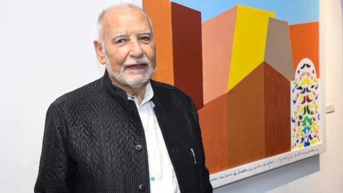 Vernissage de l'exposition "Au gré de la lumière" de l’artiste peintre Tahar Ben Jelloun