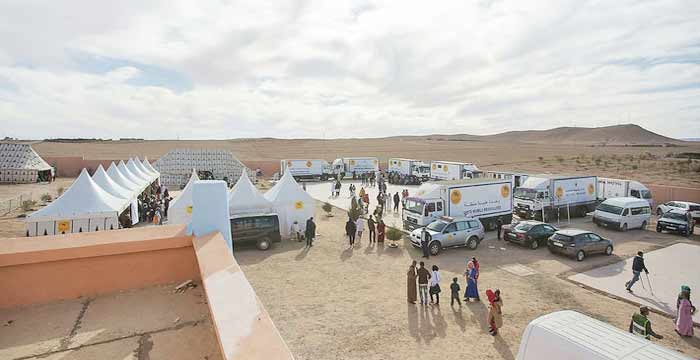 Plus de 1.300 bénéficiaires d'une caravane médicale multidisciplinaire à Ouarzazate