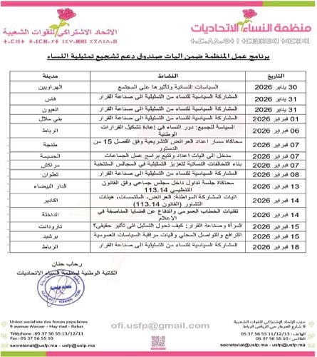 L’OFI lance un programme national pour renforcer la participation politique des femmes