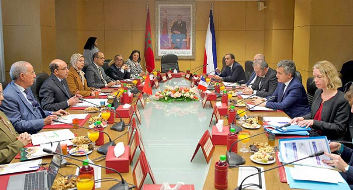 Hicham Balaoui s’entretient avec le ministre français de la Justice