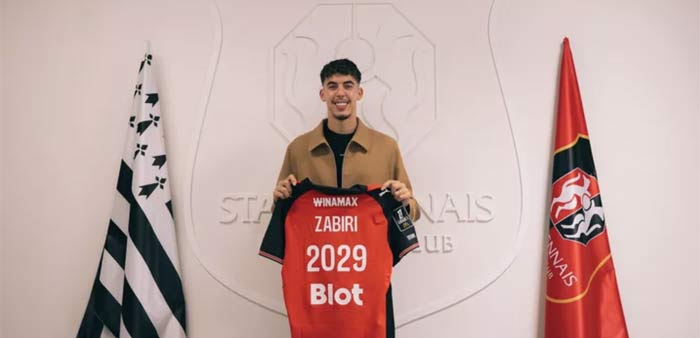 Yassir Zabiri signe à Rennes jusqu'en 2029