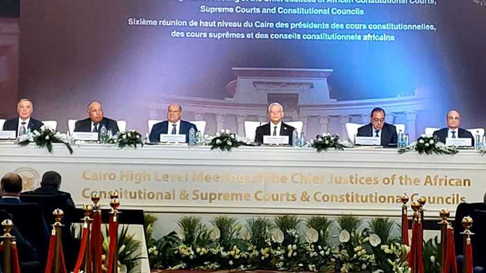 Participation du Maroc à laréunion de haut niveau du Caire des présidents des Conseils, des Cours constitutionnelles et des Cours suprêmes africaines
