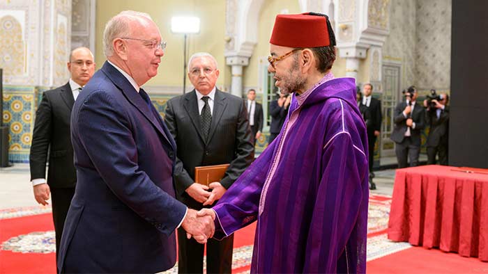 SM le Roi préside la cérémonie de présentation et de lancement du projet de réalisation à Nouaceur d’une usine de production des trains d’atterrissage du groupe Safran