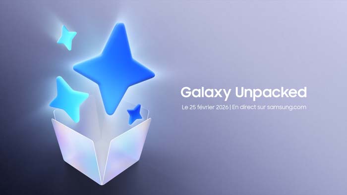 Galaxy Unpacked février 2026 : présentation du prochain AI Phone