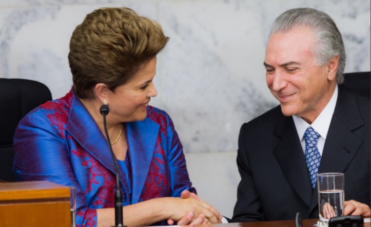 Contrainte, Dilma Rousseff passe la main à l’impopulaire Michel Temer Contrainte, Dilma Rousseff passe la main à l’impopulaire Michel Temer