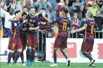 Le Barça dame le pion au Real et embrasse son 24ème sacre Le Barça dame le pion au Real et embrasse son 24ème sacre