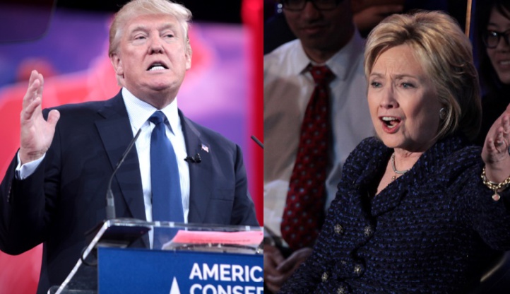 Aux Etats-Unis, l'écart entre Clinton et Trump se resserre Aux Etats-Unis, l'écart entre Clinton et Trump se resserre