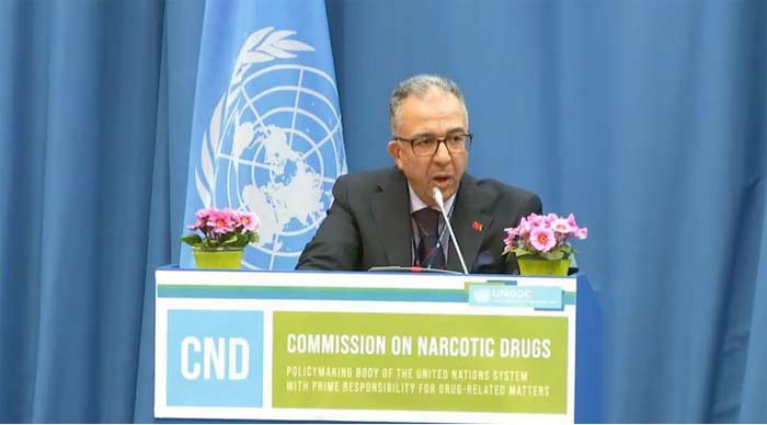 Face au problème mondial des drogues  : Le Maroc plaide à Vienne pour une coopération sous-régionale, régionale et internationale renforcée