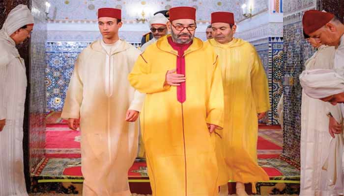 SM le Roi, Amir Al-Mouminine, préside au Palais Royal de Rabat une veillée religieuse en commémoration de Laylat Al-Qadr bénie