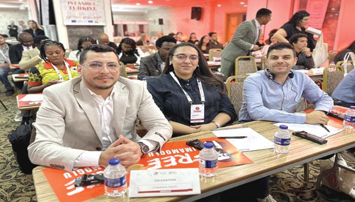 Participation de la Chabiba ittihadia au Congrès international de la jeunesse socialiste à Istanbul
