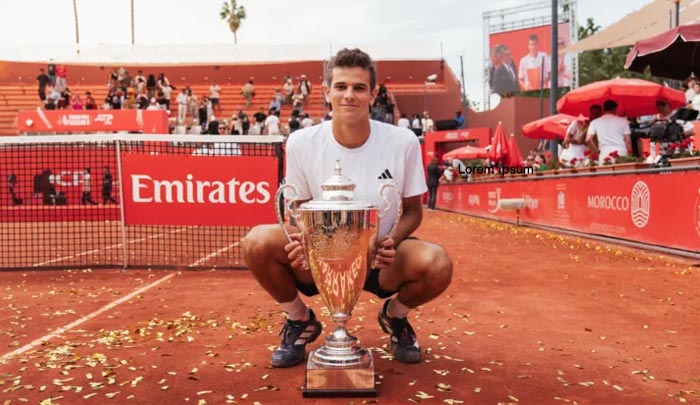 Rafael Jódar remporte la 40ème  édition du Grand Prix Hassan II de tennis