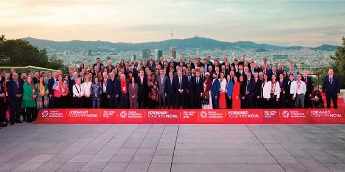 Barcelone capitale des forces progressistes pour la défense de la démocratie Barcelone capitale des forces progressistes pour la défense de la démocratie